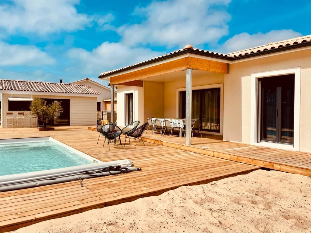 Villa Palm Beach Vensac Esterno foto