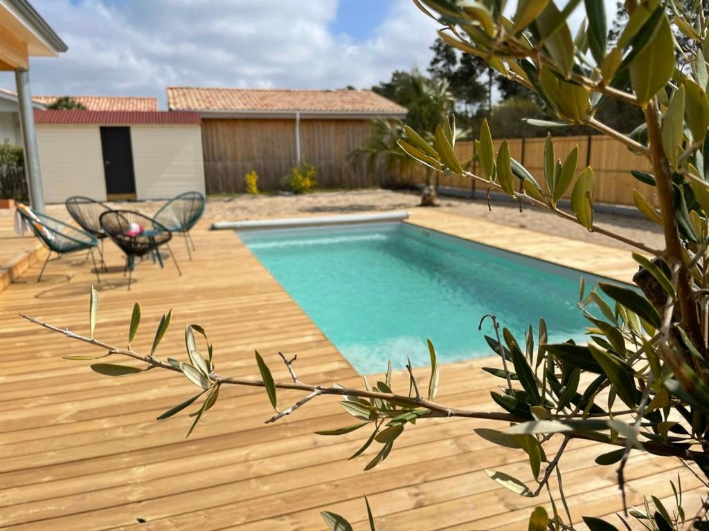 Villa Palm Beach Vensac Esterno foto